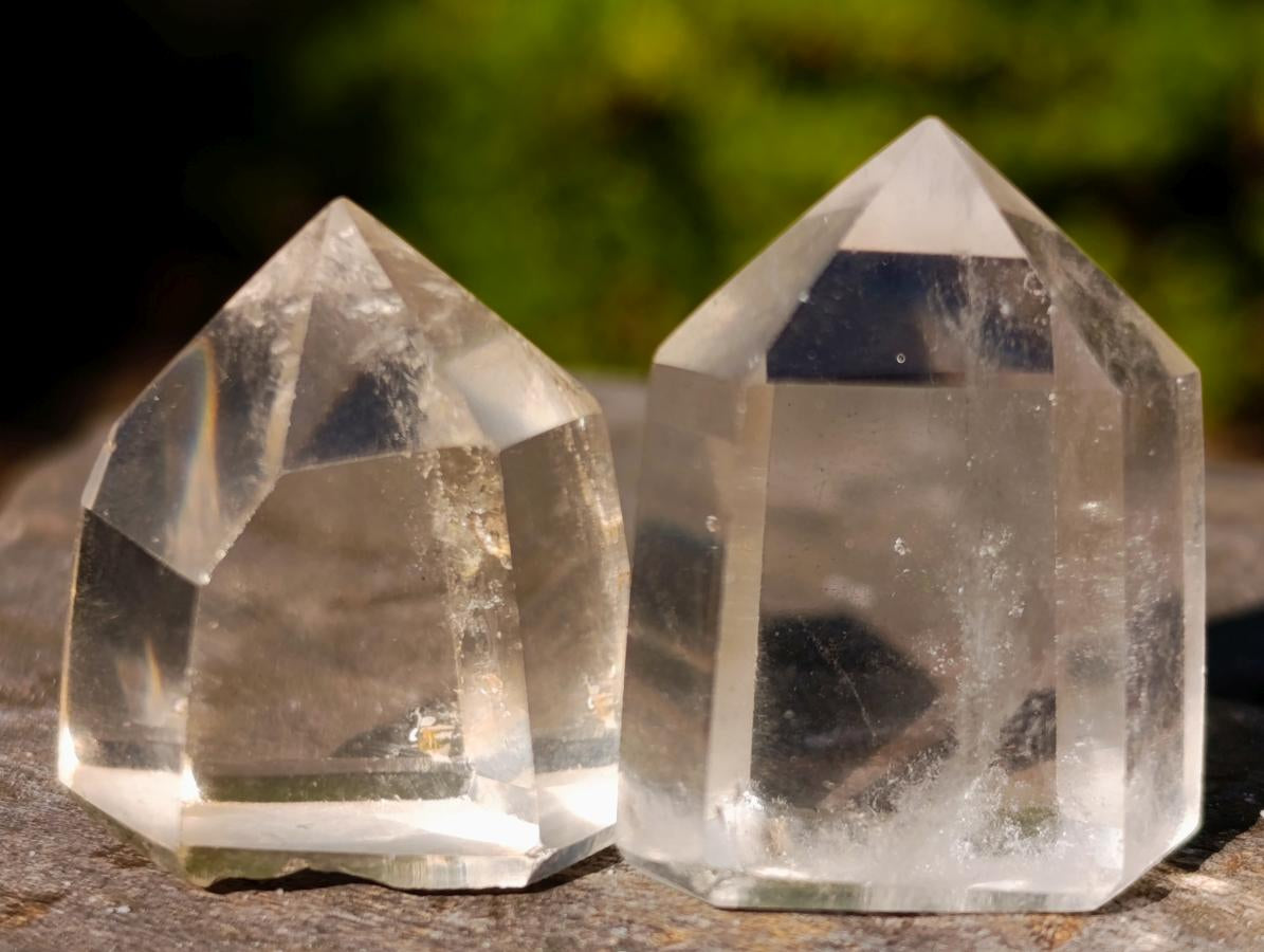 Polished Small Clear Quartz Jewellery Crystals x 70 From Madagascar - Toprock Gemstones and Minerals 