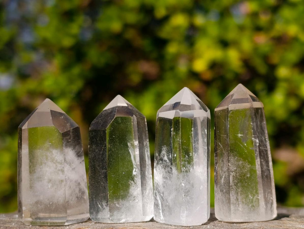 Polished Small Clear Quartz Jewellery Crystals x 70 From Madagascar - Toprock Gemstones and Minerals 