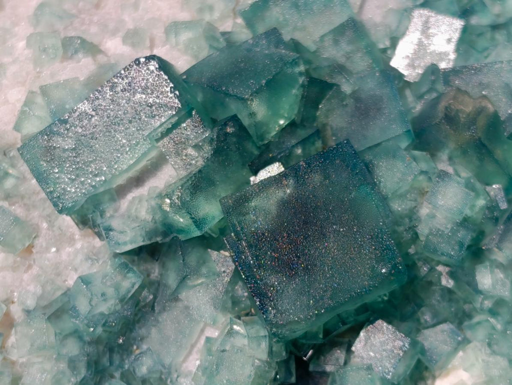 Natural XL Green Cubic Fluorite Specimen x 1 From Mandrosonoro, Madagascar - Toprock Gemstones and Minerals 
