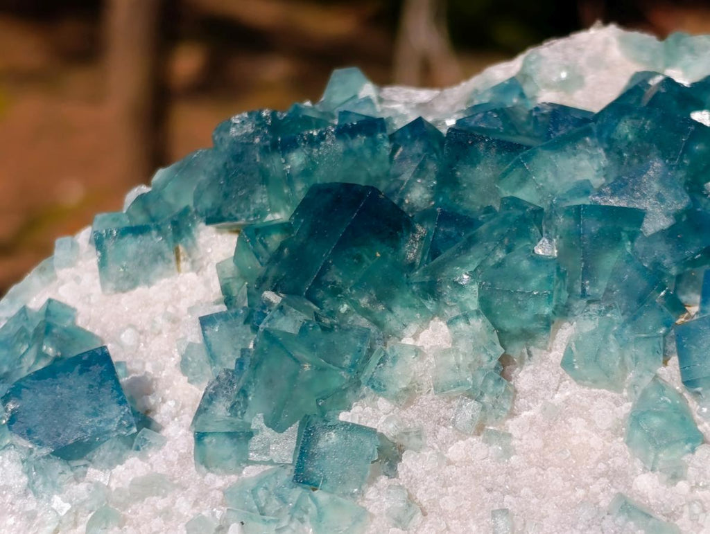 Natural XL Green Cubic Fluorite Specimen x 1 From Mandrosonoro, Madagascar - Toprock Gemstones and Minerals 