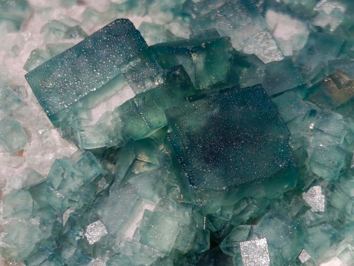 Natural XL Green Cubic Fluorite Specimen x 1 From Mandrosonoro, Madagascar - Toprock Gemstones and Minerals 