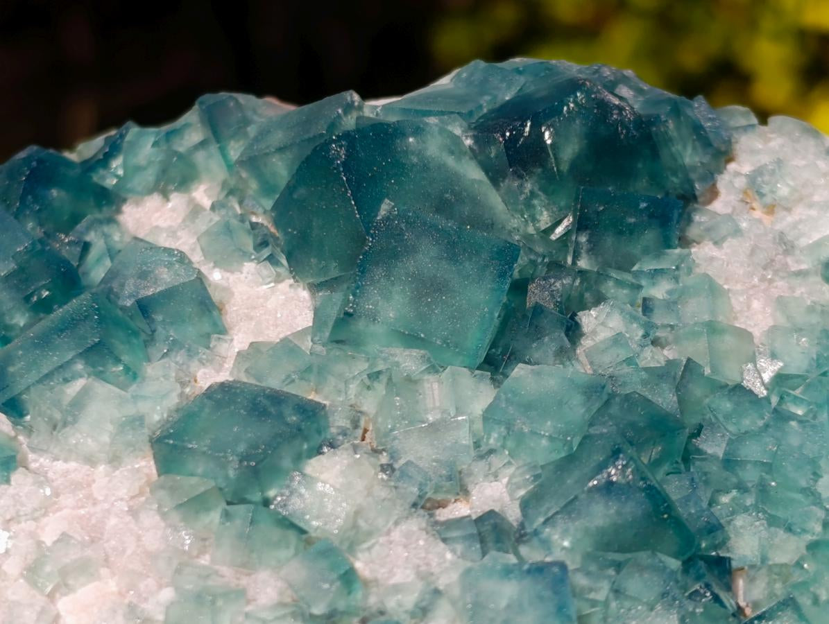 Natural XL Green Cubic Fluorite Specimen x 1 From Mandrosonoro, Madagascar - Toprock Gemstones and Minerals 