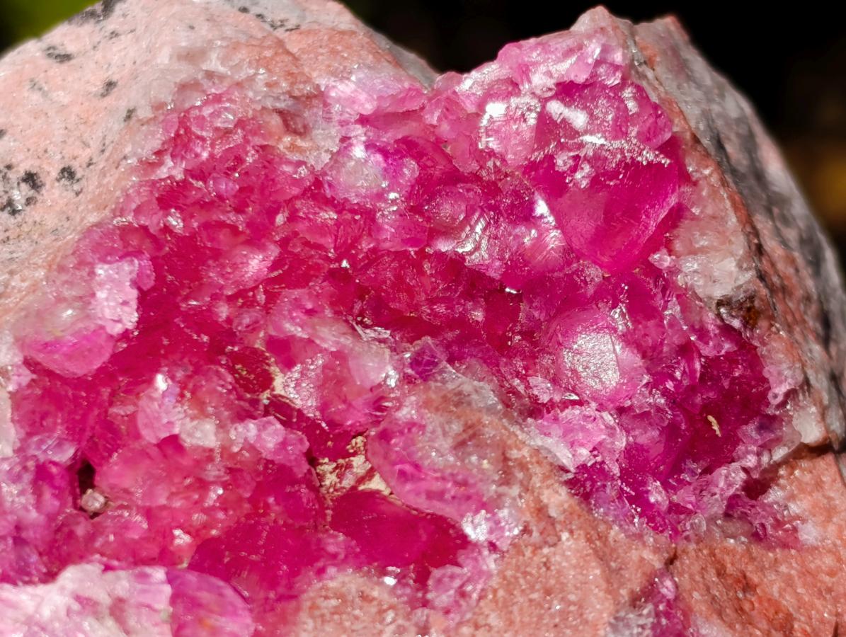 Natural Spherocobaltite Specimens x 2 From Musonoi Mine, Congo - Toprock Gemstones and Minerals 