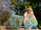 Polished on One Side Mtorolite Chrysoprase Slices x 24 From Mutorashanga, Zimbabwe - Toprock Gemstones and Minerals 