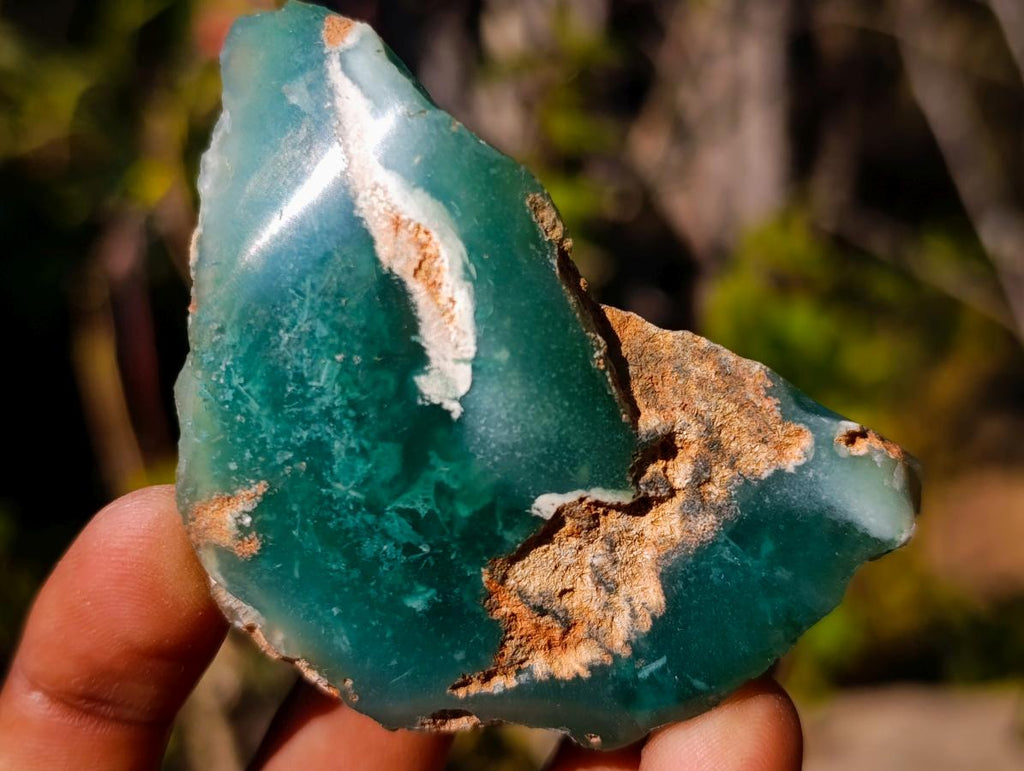 Polished on One Side Mtorolite Chrysoprase Slices x 24 From Mutorashanga, Zimbabwe - Toprock Gemstones and Minerals 