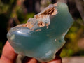 Polished on One Side Mtorolite Chrysoprase Slices x 24 From Mutorashanga, Zimbabwe - Toprock Gemstones and Minerals 