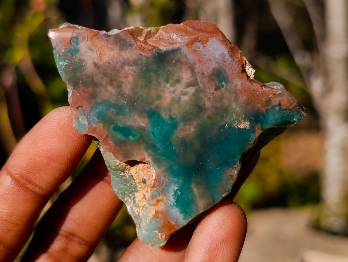 Polished on One Side Mtorolite Chrysoprase Slices x 24 From Mutorashanga, Zimbabwe - Toprock Gemstones and Minerals 