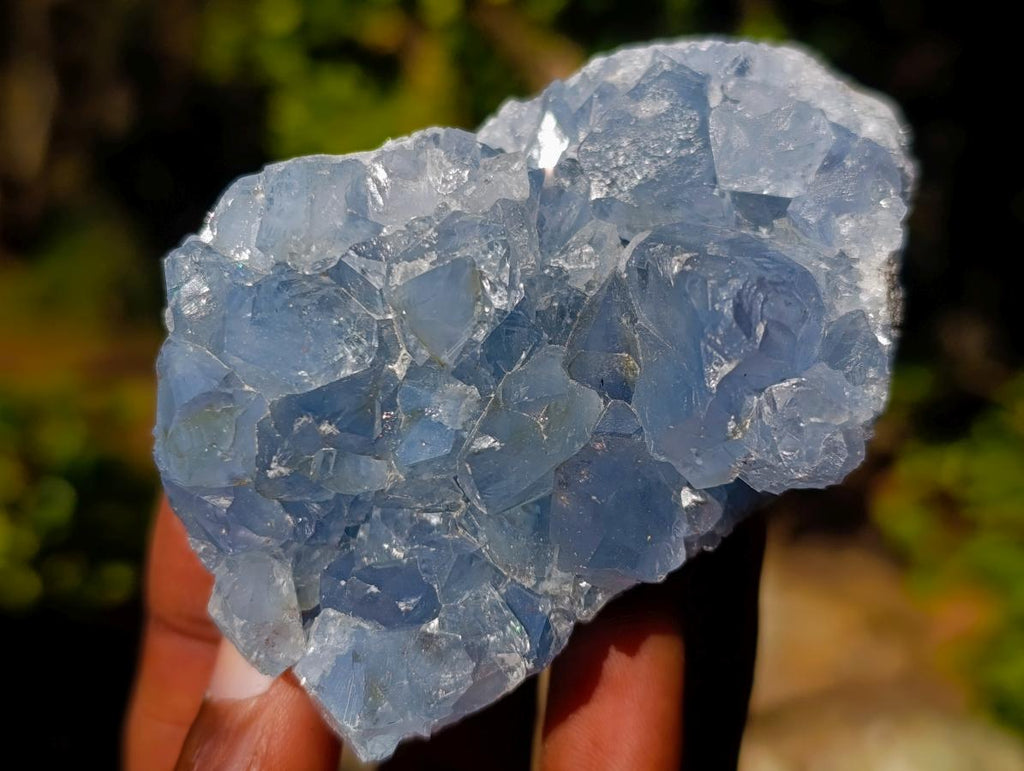Natural Blue Celestite Specimens x 21 From Sakoany, Madagascar - Toprock Gemstones and Minerals 