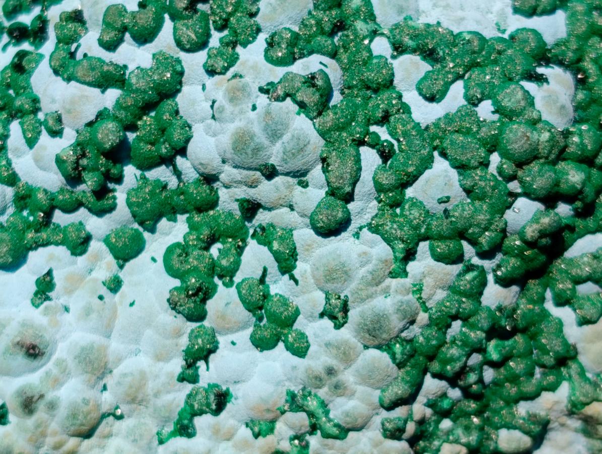 Natural Large Botryoidal Malacolla Specimens x 2 From Kulukuluku, Congo - Toprock Gemstones and Minerals 