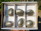 Polished Basalt Pharaoh Stone Free Forms x 6 From Iron Duke Mine, Zimbabwe - Toprock Gemstones and Minerals 