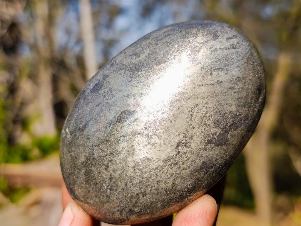 Polished Basalt Pharaoh Stone Free Forms x 6 From Iron Duke Mine, Zimbabwe - Toprock Gemstones and Minerals 