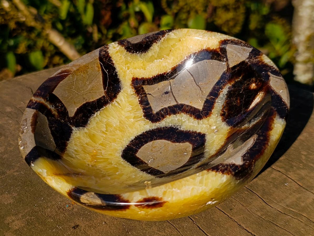 Polished Septerye Bowls x 2 From Mahajanga, Madagascar - Toprock Gemstones and Minerals 