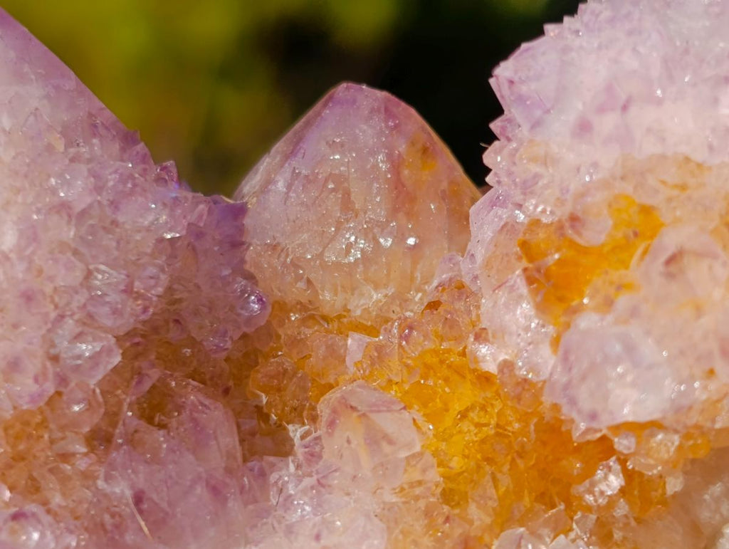 Natural Spirit Ametrine Clusters x 6 From Boekenhouthoek, South Africa - Toprock Gemstones and Minerals 