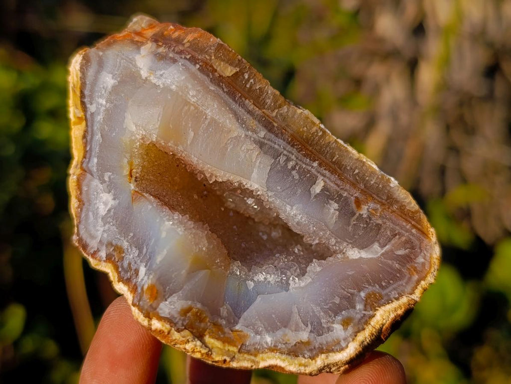 Natural Zululand Amethyst Agate Geodes x 14 From Jozini, South Africa - Toprock Gemstones and Minerals 