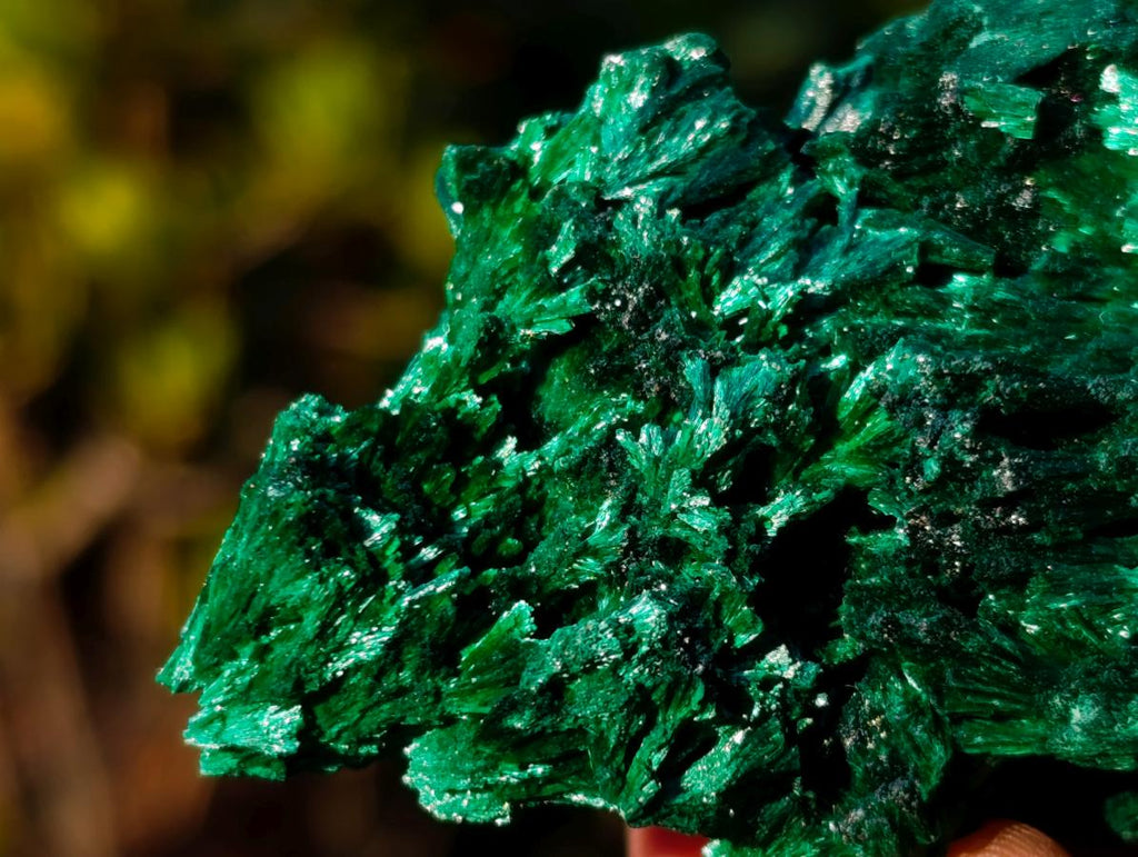 Natural Silky Malachite Specimens x 24 From Kasompe, Congo - Toprock Gemstones and Minerals 