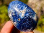 Polished Rare Dumortierite Galets x 24 From Madagascar - Toprock Gemstones and Minerals 