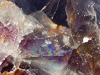 Polished Watermelon Fluorite Display Crystals x 3 From Uis, Namibia - Toprock Gemstones and Minerals 