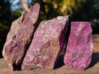 Natural Metallic Cobbed Purpurite Specimens x 12 From Erongo, Namibia - Toprock Gemstones and Minerals 