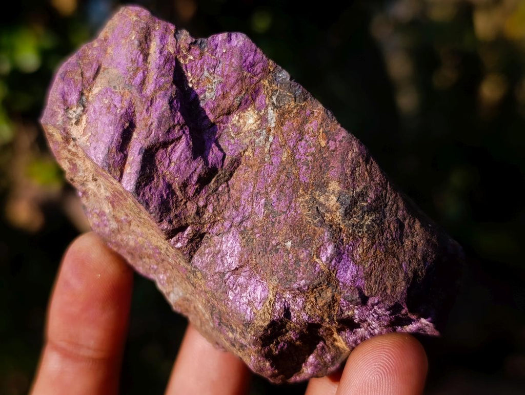 Natural Metallic Cobbed Purpurite Specimens x 12 From Erongo, Namibia - Toprock Gemstones and Minerals 
