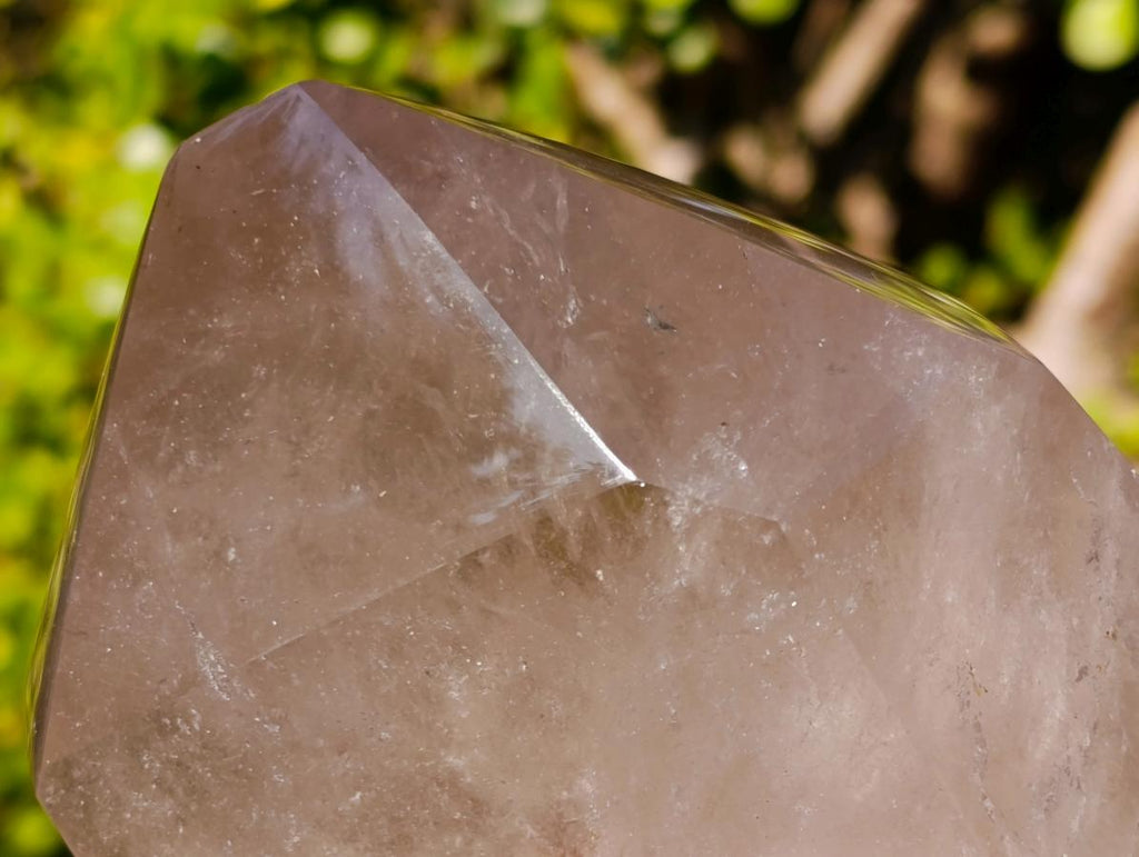 Polished Large Smokey Quartz Crystal x 1 From Madagascar - Toprock Gemstones and Minerals 