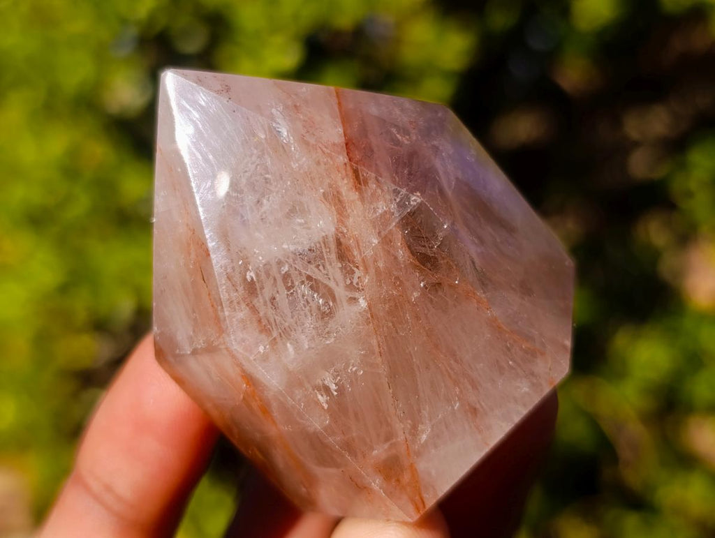 Polished Red Hematoid Quartz Display Crystals x 24 From Madagascar - Toprock Gemstones and Minerals 