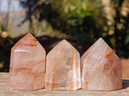 Polished Red Hematoid Quartz Display Crystals x 24 From Madagascar - Toprock Gemstones and Minerals 
