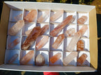 Polished Red Hematoid Quartz Display Crystals x 24 From Madagascar - Toprock Gemstones and Minerals 