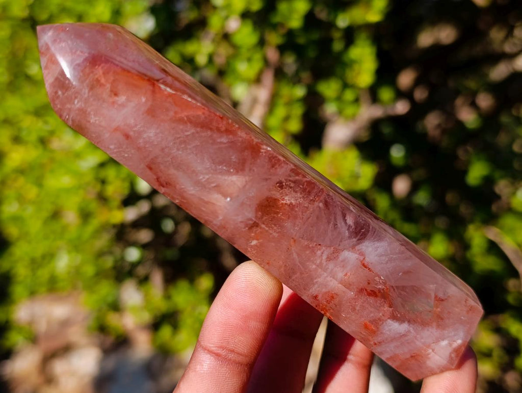 Polished Red Hematoid Quartz Display Crystals x 24 From Madagascar - Toprock Gemstones and Minerals 