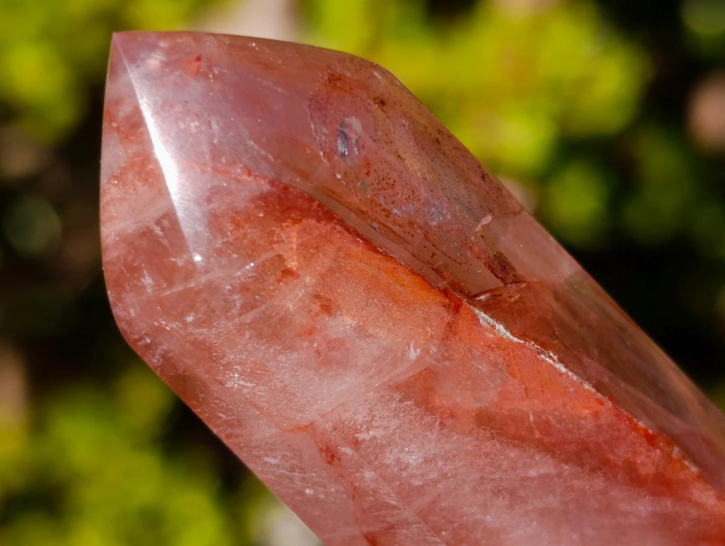 Polished Red Hematoid Quartz Display Crystals x 24 From Madagascar - Toprock Gemstones and Minerals 