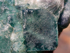 Natural Green Cubic Fluorite Specimens x 2 From Mandrosonoro, Madagascar - Toprock Gemstones and Minerals 