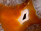 Polished Lemur Island Red Agate Crystalline Hearts x 3 From Nosy Varika, Madagascar - Toprock Gemstones and Minerals 