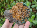 Natural Ball Malachite Specimens on Dolomite x 2 From Mindingi Mine, Congo - Toprock Gemstones and Minerals 