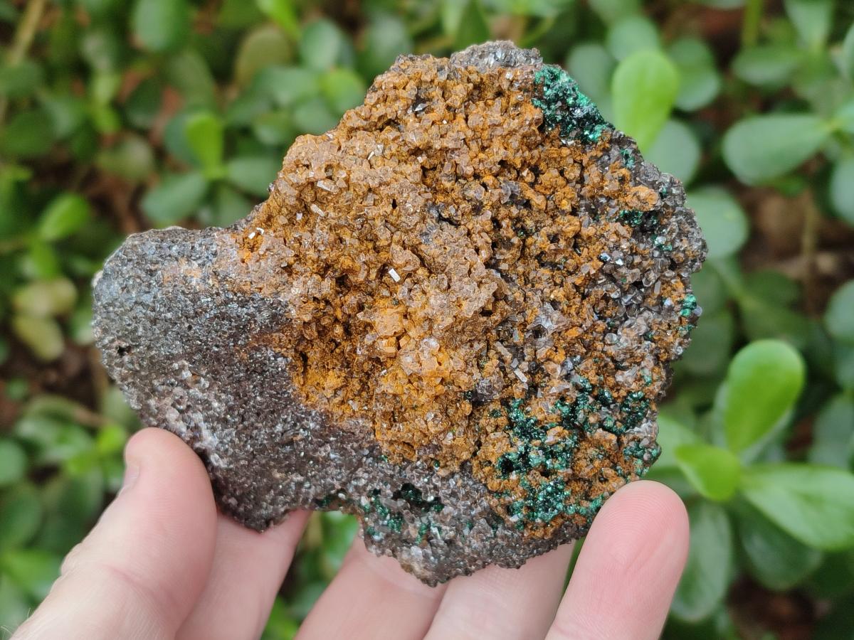 Natural Ball Malachite Specimens on Dolomite x 2 From Mindingi Mine, Congo - Toprock Gemstones and Minerals 