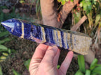 Polished Large Sodalite Display Towers x 2 From Kunene River, Namibia - Toprock Gemstones and Minerals 