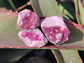 Natural Mini Spherocobaltite Specimens x 20 From Musonoi Mine, Congo - Toprock Gemstones and Minerals 