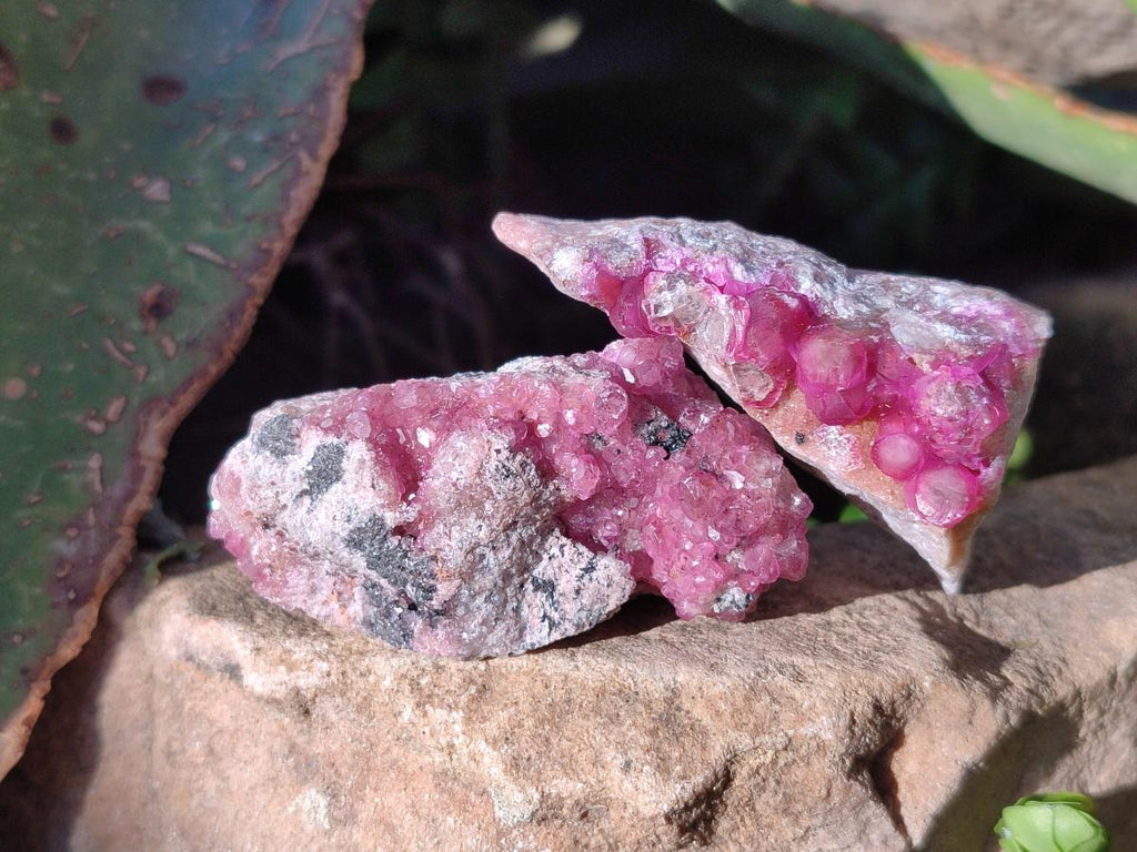 Natural Mini Spherocobaltite Specimens x 20 From Musonoi Mine, Congo - Toprock Gemstones and Minerals 