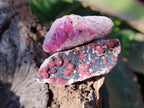 Natural Mini Spherocobaltite Specimens x 20 From Musonoi Mine, Congo - Toprock Gemstones and Minerals 