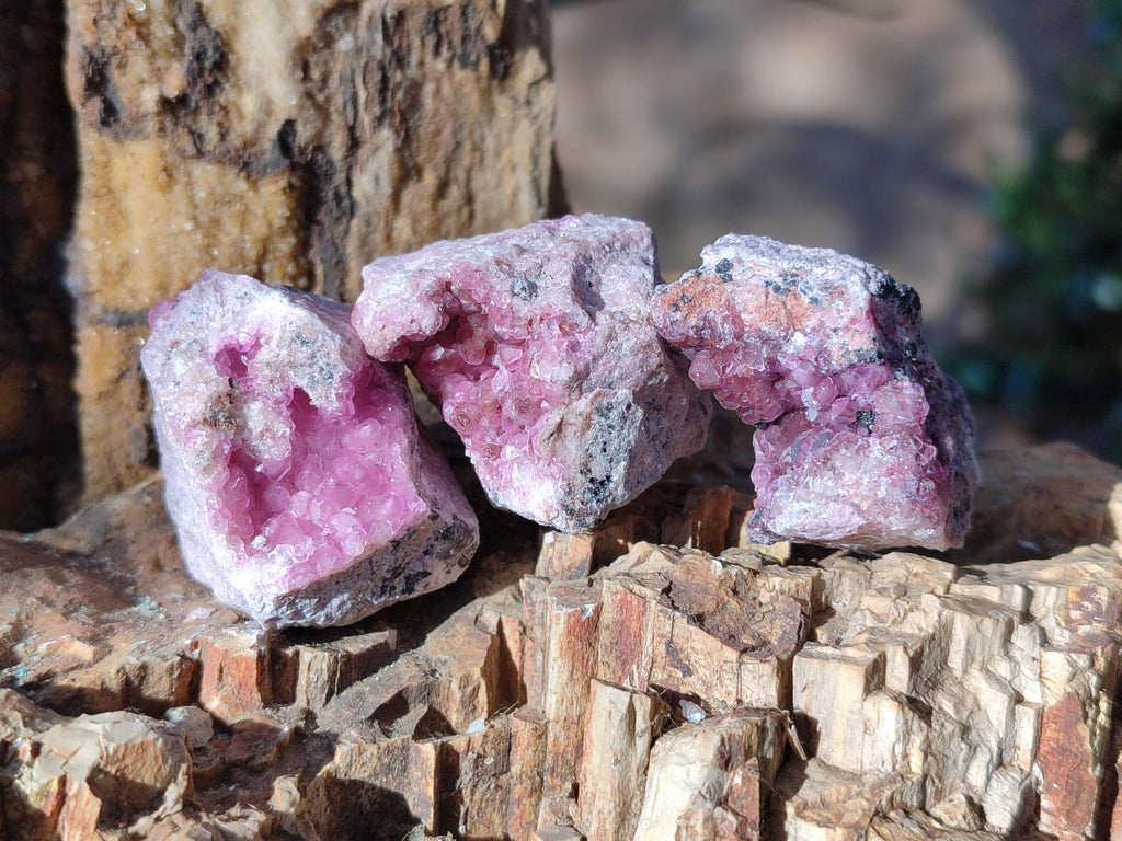 Natural Mini Spherocobaltite Specimens x 20 From Musonoi Mine, Congo - Toprock Gemstones and Minerals 