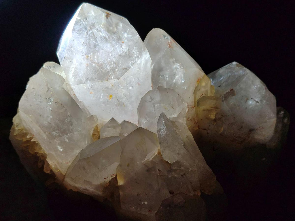 Natural XL Smokey Angolan Quartz Cluster with Polished Terminations x 1 From Angola - Toprock Gemstones and Minerals 