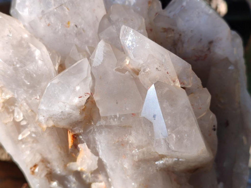 Natural XL Smokey Angolan Quartz Cluster with Polished Terminations x 1 From Angola - Toprock Gemstones and Minerals 