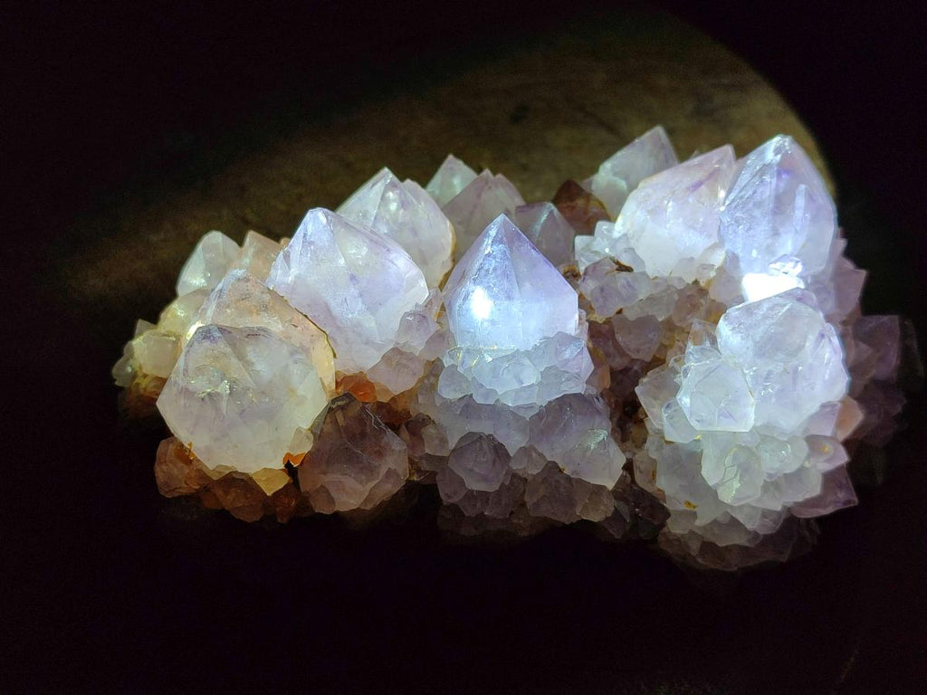 Natural Spirit Amethyst Clusters x 2 From Boekenhouthoek, South Africa - Toprock Gemstones and Minerals 