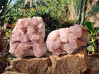 Natural Spirit Amethyst Clusters x 2 From Boekenhouthoek, South Africa - Toprock Gemstones and Minerals 