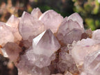 Natural Spirit Amethyst Clusters x 2 From Boekenhouthoek, South Africa - Toprock Gemstones and Minerals 