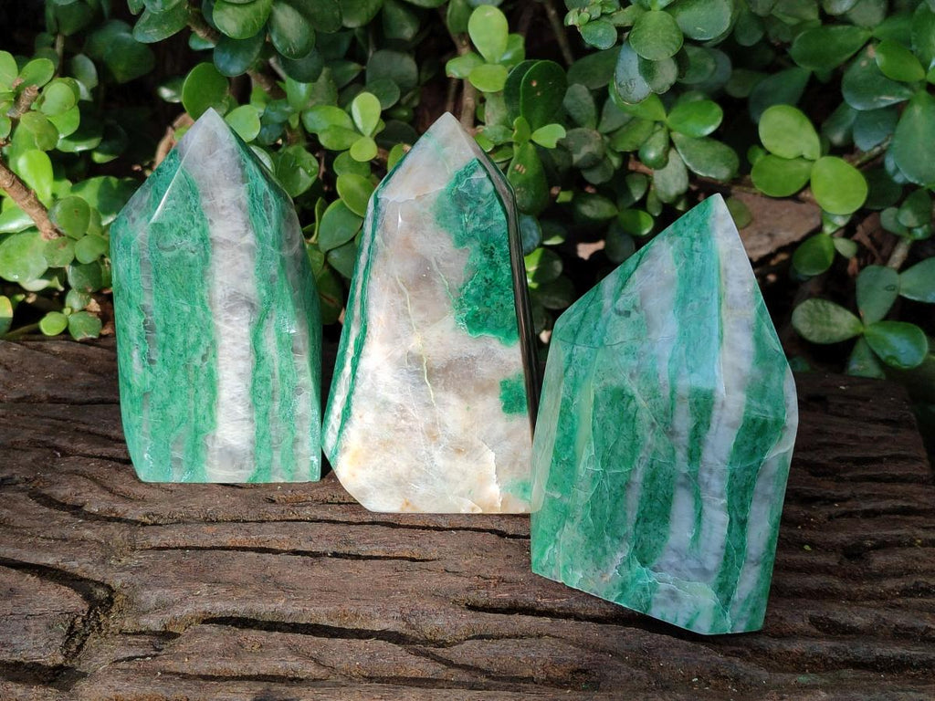 Polished Buddstone Display Crystals x 2 From Swaziland - Toprock Gemstones and Minerals 