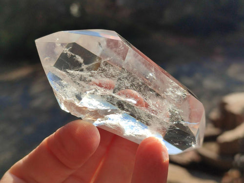 Polished Mixed Multi Mineral Double Terminated Crystals x 6 From Madagascar - Toprock Gemstones and Minerals 