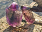 Polished Mixed Multi Mineral Double Terminated Crystals x 6 From Madagascar - Toprock Gemstones and Minerals 