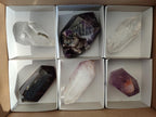 Polished Mixed Multi Mineral Double Terminated Crystals x 6 From Madagascar - Toprock Gemstones and Minerals 