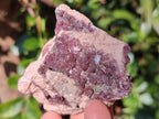 Natural Spherocobaltite Specimens x 6 From Musonoi Mine, Congo - Toprock Gemstones and Minerals 