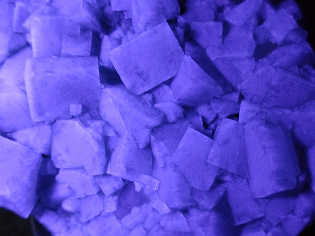 Natural Green Cubic Fluorite Specimens x 6 From Mandrosonoro, Madagascar - Toprock Gemstones and Minerals 