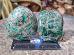 Polished Small Emerald Mica 'Mutokolite' Standing Display Pieces x 6 From Mutoko, Zimbabwe - Toprock Gemstones and Minerals 
